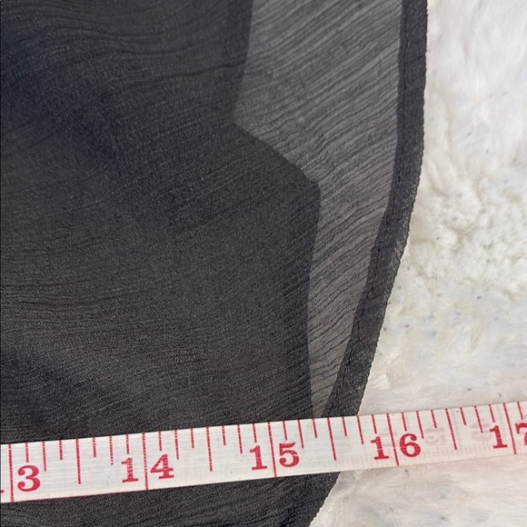 Sheer Black Sleeveless Top - Picture 6 of 7